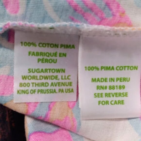 Lilly Pulitzer Christie Knee Length V neck Dress Color:Pink Size: M - Picture 13 of 14